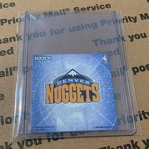 ‘09 Denver Nuggets Panini Team Sticker Card